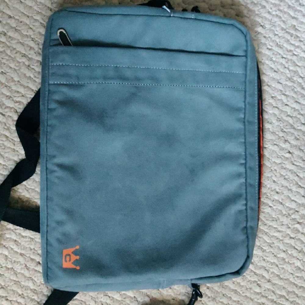 Casecrown Canvas Horizontal Laptop Messenger Case